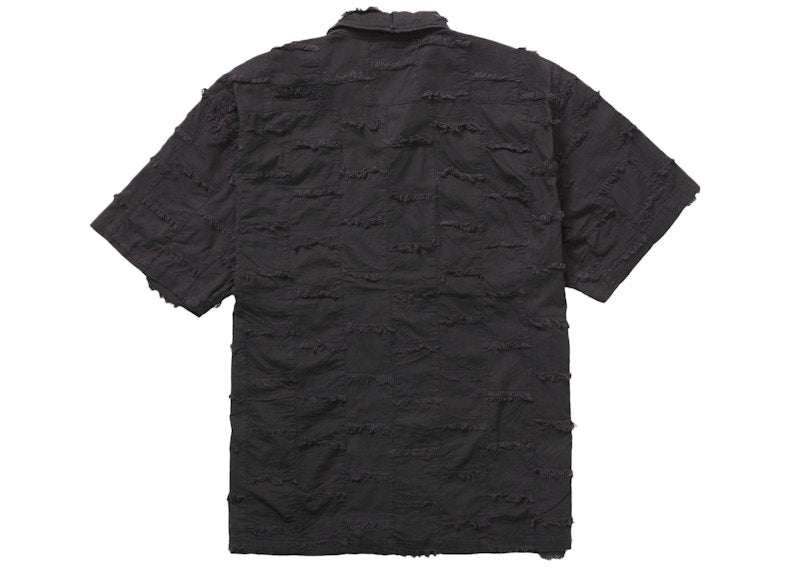Supreme Patchwork S/S Shirt Black