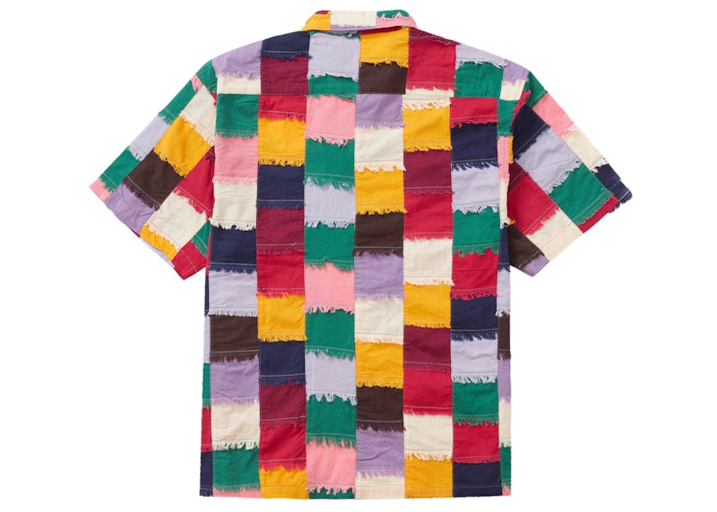 Supreme Patchwork S/S Shirt Multicolor