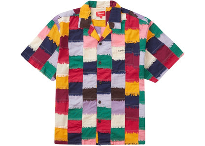 Supreme Patchwork S/S Shirt Multicolor