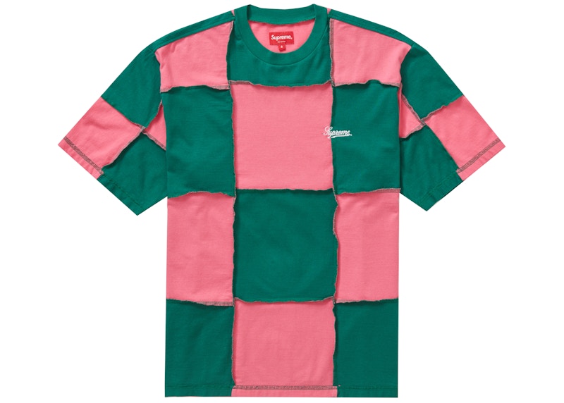 Supreme Patchwork S/S Top Green