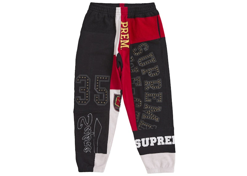 Supreme Patchwork Sweatpant (SS25) Black