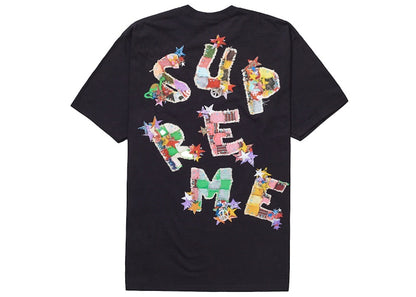 Supreme Patchwork Tee Black