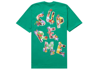 Supreme Patchwork Tee Green
