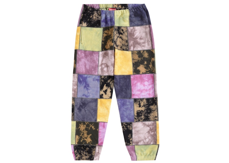Supreme Patchwork Tie Dye Sweatpant Tie Dye