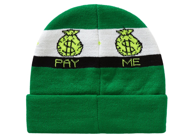 Supreme Pay Me Beanie Green