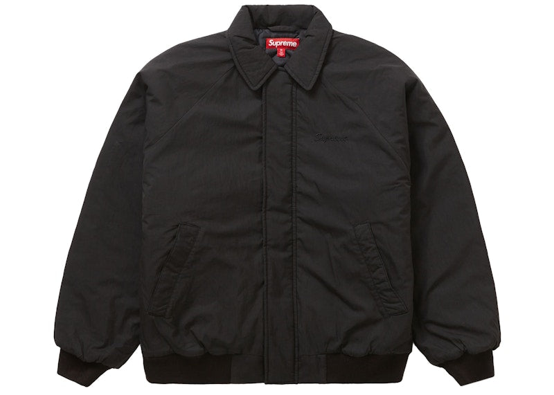 Supreme Peace Embroidered Work Jacket Black