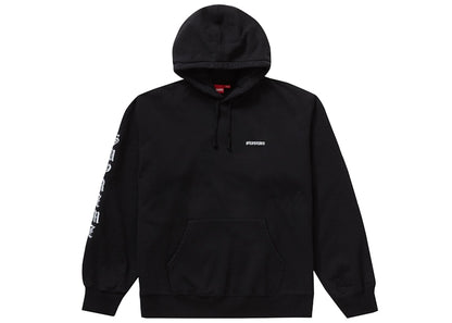 Supreme Peace Hooded Sweatshirt Black