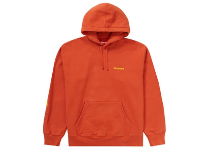 Supreme Peace Hooded Sweatshirt Burnt Orange