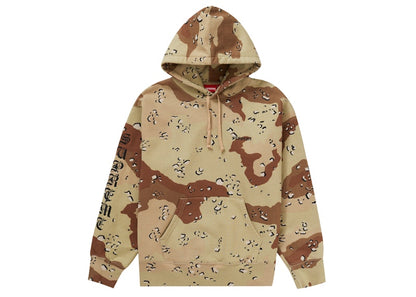 Supreme Peace Hooded Sweatshirt Chocolate Chip Camo