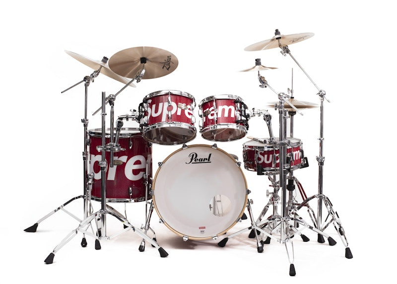 Supreme Pearl Session Studio Select Drum Set Red