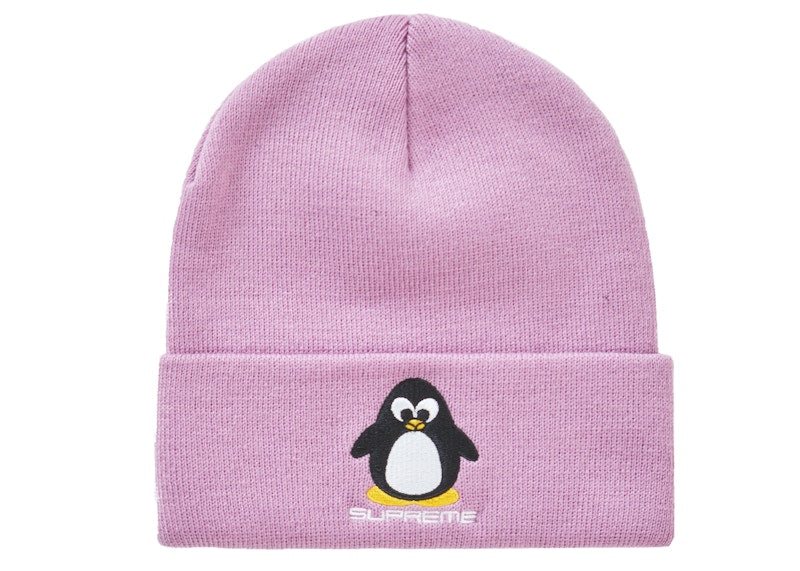 Supreme Penguin Beanie Violet
