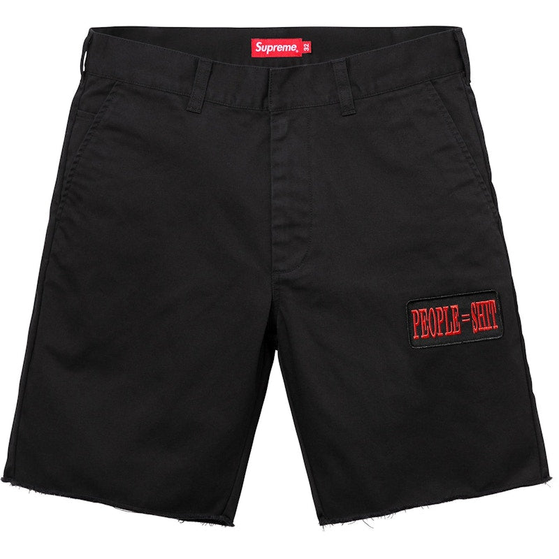 Supreme People = Shit Work Short Black