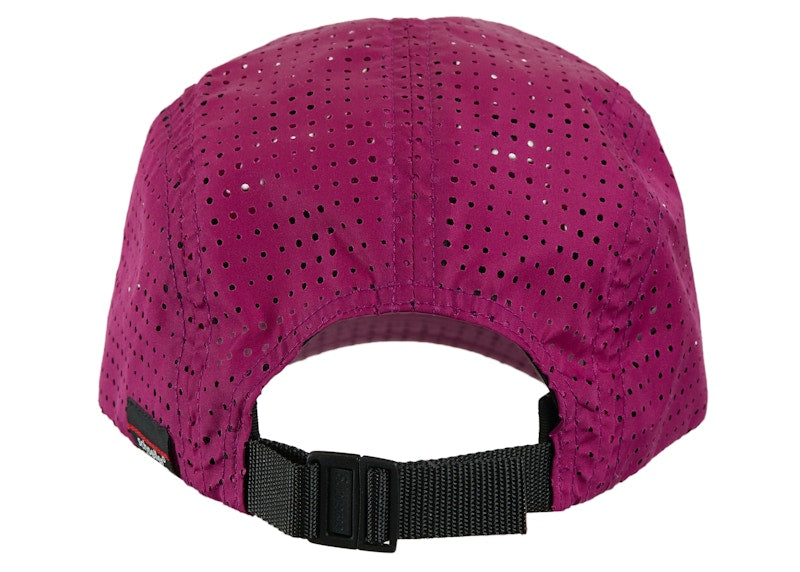 Supreme Perforated Camp Cap (SS22) Magenta