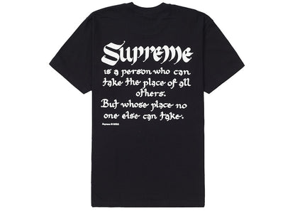 Supreme Person Tee Black