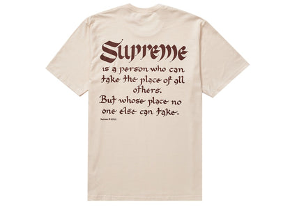Supreme Person Tee Natural