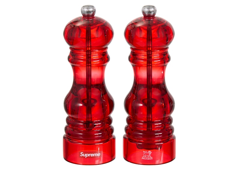 Supreme Peugeot Salt & Pepper Mill (Set of 2) Red