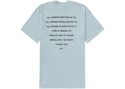 Supreme PiL Tee Pale Blue