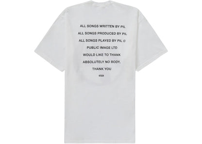 Supreme PiL Tee White