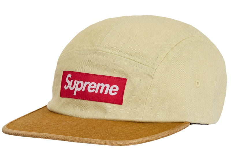 Supreme Pigment 2-Tone Camp Cap Natural