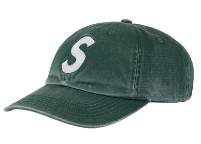Supreme Pigment Coated S Logo 6-Panel Green