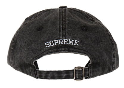 Supreme Pigment Print S Logo 6-Panel 6-Panel (FW22) Black