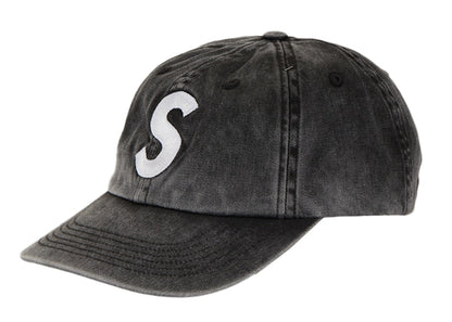 Supreme Pigment Print S Logo 6-Panel 6-Panel (FW22) Black