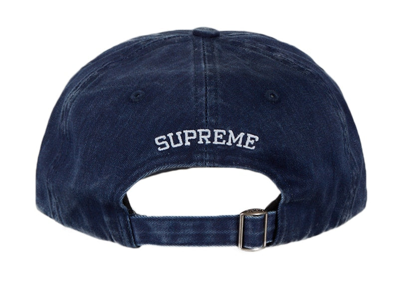Supreme Pigment Print S Logo 6-Panel 6-Panel (FW22) Indigo