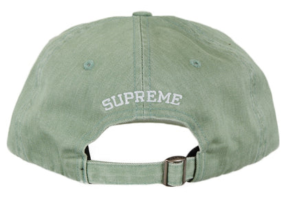 Supreme Pigment Print S Logo 6-Panel 6-Panel (FW22) Light Sage