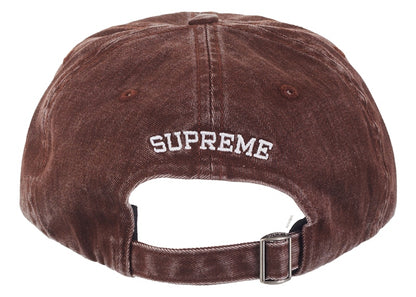 Supreme Pigment Print S Logo 6-Panel (FW23) Brown