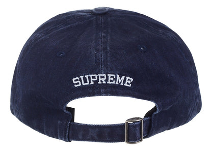 Supreme Pigment Print S Logo 6-Panel (FW23) Navy