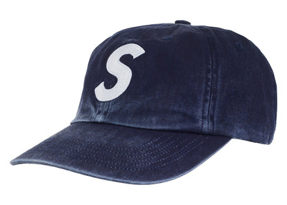 Supreme Pigment Print S Logo 6-Panel (FW23) Navy