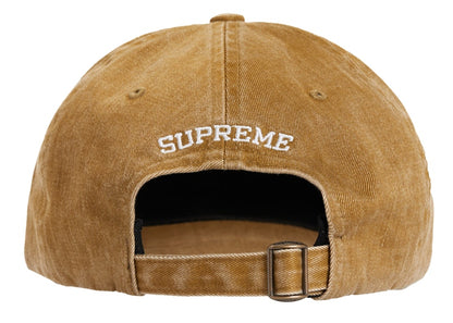 Supreme Pigment Print S Logo 6-Panel Tan