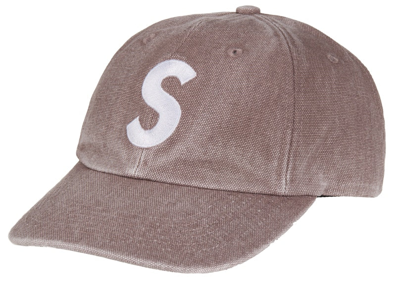 Supreme Pigment S Logo 6-Panel Khaki