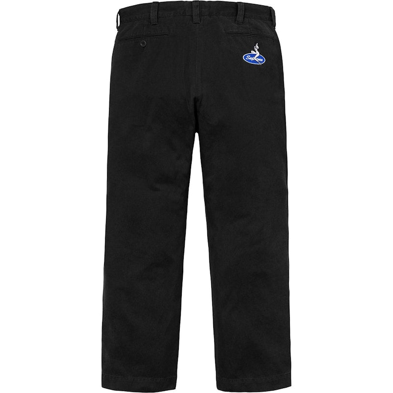 Supreme Pin Up Chino Pant Black