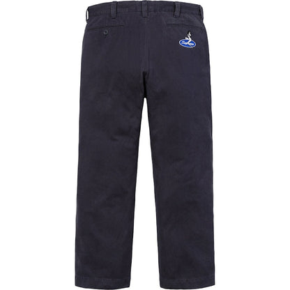 Supreme Pin Up Chino Pant Light Navy