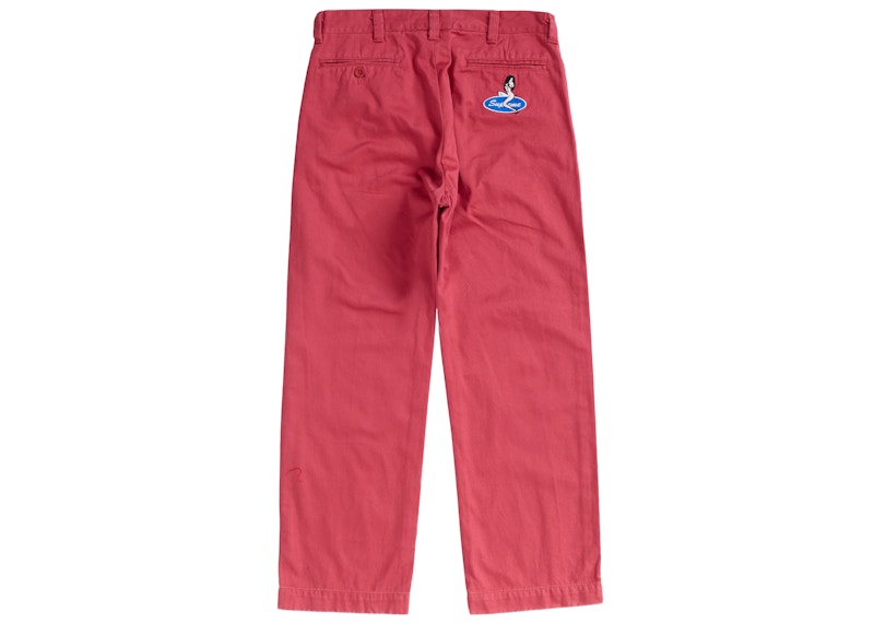 Supreme Pin Up Chino Pant (SS21) Cardinal