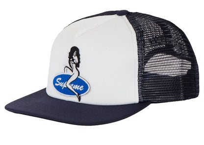 Supreme Pin Up Mesh Back 5-Panel Navy