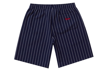 Supreme Pinstripe Sweatshort Navy