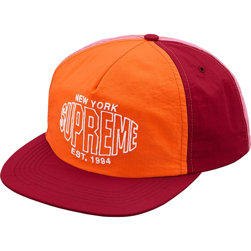 Supreme Pinwheel Nylon 5-Panel Orange