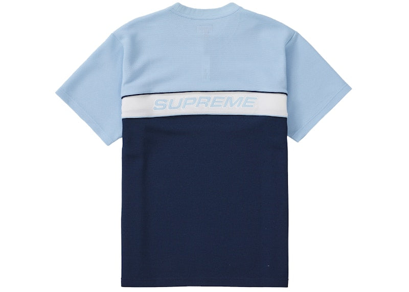 Supreme Piping Practice S/S Top Blue