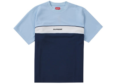 Supreme Piping Practice S/S Top Blue