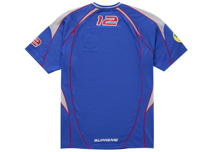 Supreme Piping Soccer Jersey Blue