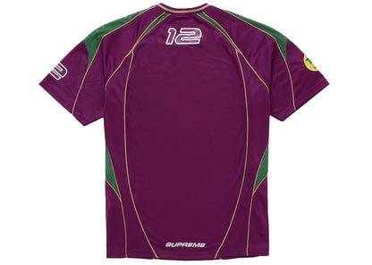 Supreme Piping Soccer Jersey Raspberry