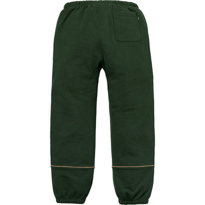 Supreme Piping Sweatpant Dark Green