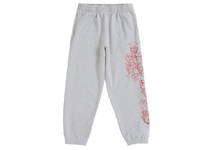Supreme Pitbulls Embroidered Sweatpant Heather Grey