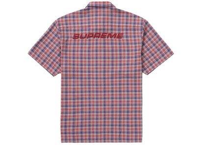 Supreme Plaid S/S Shirt (SS22) Red