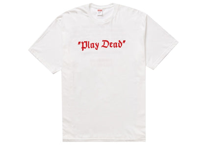 Supreme “Play Dead” Tee White