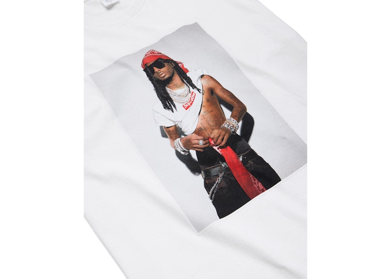 Supreme Playboi Carti Tee White