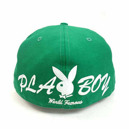 Supreme Playboy Box Logo New Era Cap Green