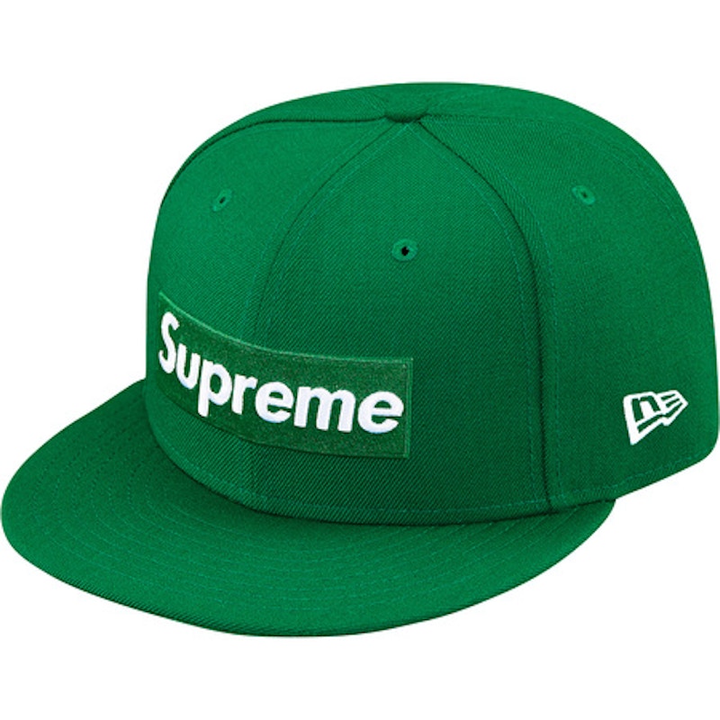 Supreme Playboy Box Logo New Era Cap Green